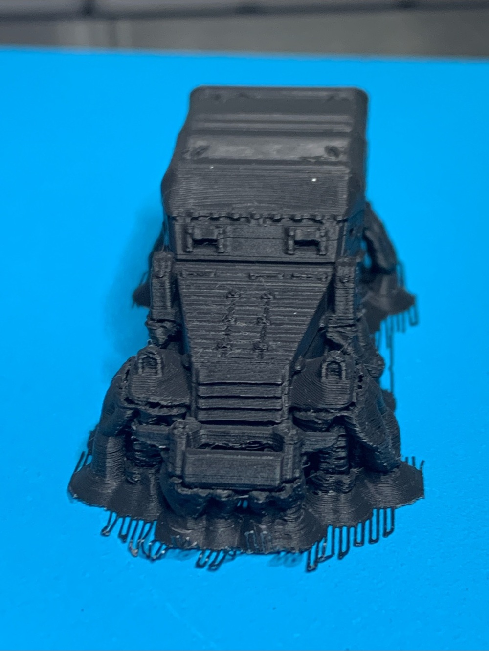 1-100 M3A1 Scout Car 3D Printed Miniature Vehicle Model